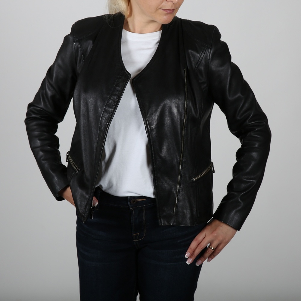 MARC NEW YORK by ANDREW MARC Leather Jacket Size M